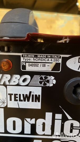Сварочный аппарат Telwin nordica 4.280 turbo
