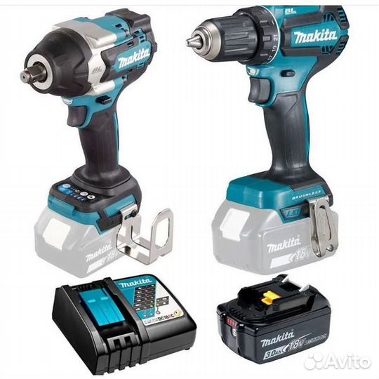 Набор аккумуляторного инструмента Makita DTW700Z +