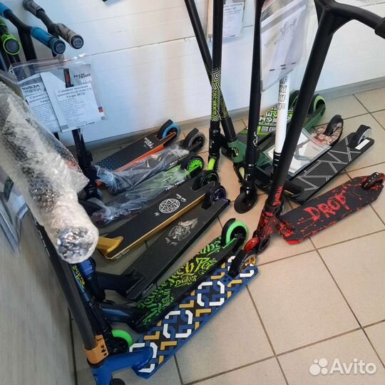 Трюковые самокаты в наличии. Велосипеды бмх