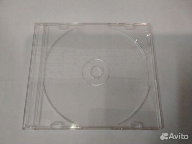 Футляр коробка для CD дисков прозрачная 400 штук