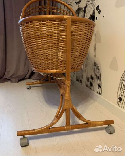 Люлька колыбель из лозы