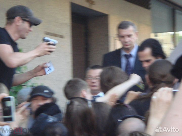 Nike Cave & Warren Ellis : автографы на билете