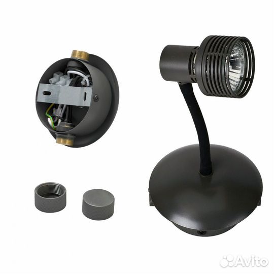 Спот Lussole Loft лофт 10 ламп