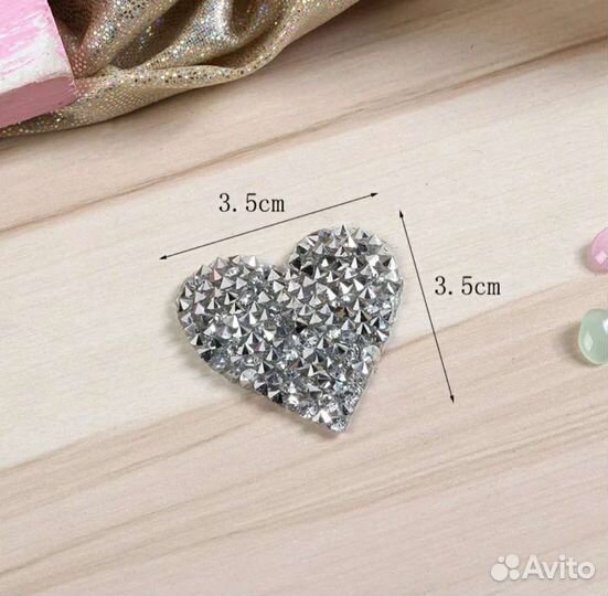 Наклейки на одежду, стразы с кристаллами