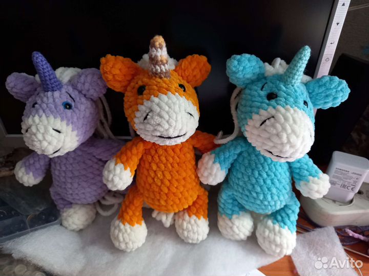 Мягкая игрушка Единорог