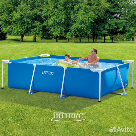 Бассейн каркасный прямоугольный (260*160*65см)