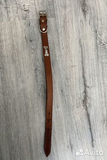 Кожаный ошейник для собак