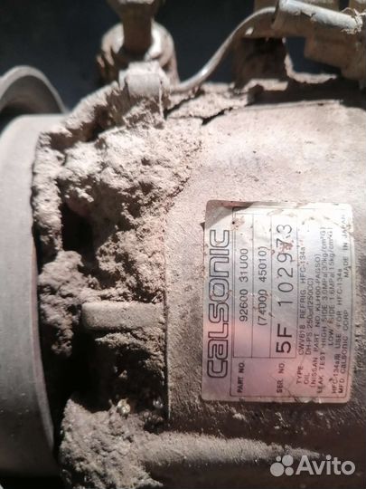 Компрессор кондиционера nissan cefiro