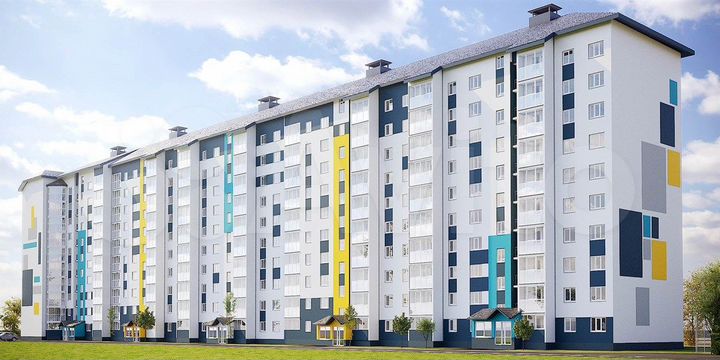 2-к. квартира, 61 м², 10/10 эт.