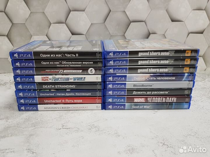 Диски Игры PS4