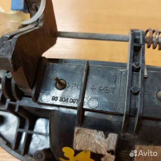 Ручка двери задняя левая Chevrolet Lanos 2002-2009