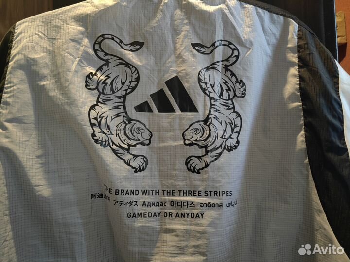 Ветровка мужская adidas бомбер новая