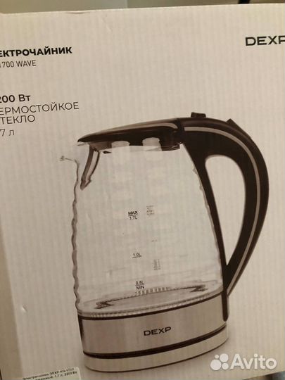 Чайник dexp в коробке