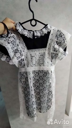 Школьная форма с фартуком