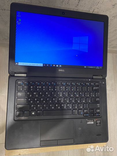 Dell latitude e7250 16озу/128ssd/i5 12.5 дюймов