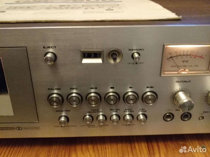 Дека кассетная Akai GXC-760 D