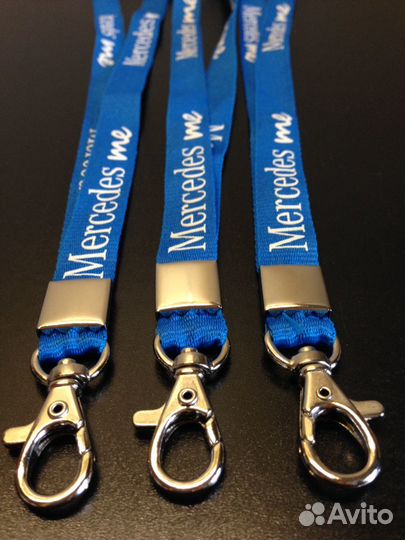 Лента для бейджа Mercedes для школьной карты