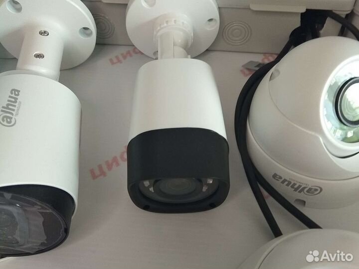 11 уличных Камер видеонаблюдения 4\1Мп Dahua
