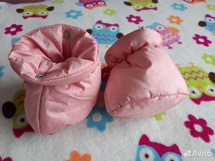 Зимний комбинезон для девочки 68