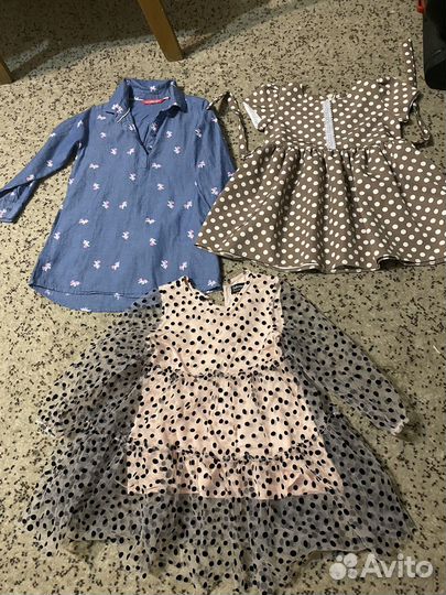 Платье для девочки 98