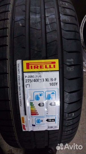 Pirelli P Zero PZ4 275/40 R18 и 245/45 R18