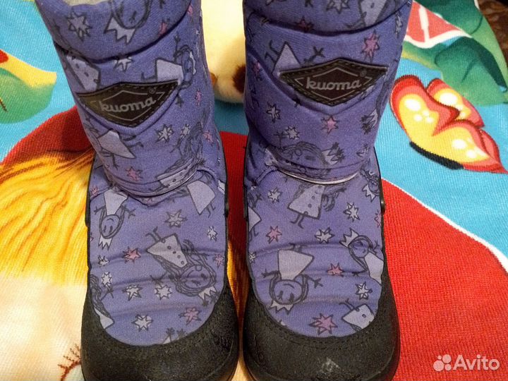 Сапоги зимние детские kuoma