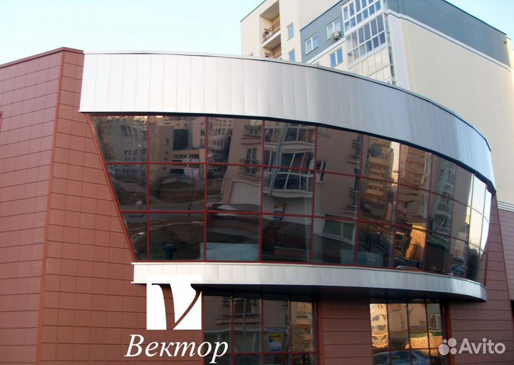 Остекление зимних садов. Алюминиевые конструкции