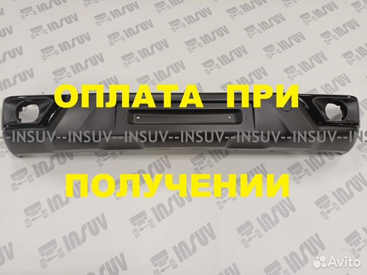 Бампер Нива Урбан передний под птф №4