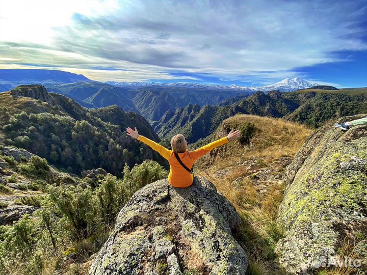 Экскурсии, туры в горы Кавказа - Эльбрус, Домбай