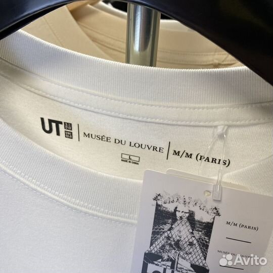 Футболка Uniqlo Louvre Paris оригинал М