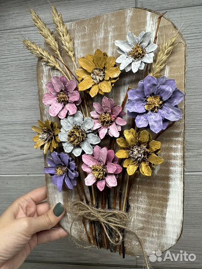 Осенняя поделка из природных материалов