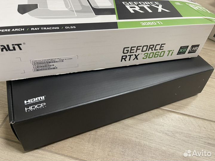 Видеокарта Palit Geforce rtx 3060 ti dual 8g