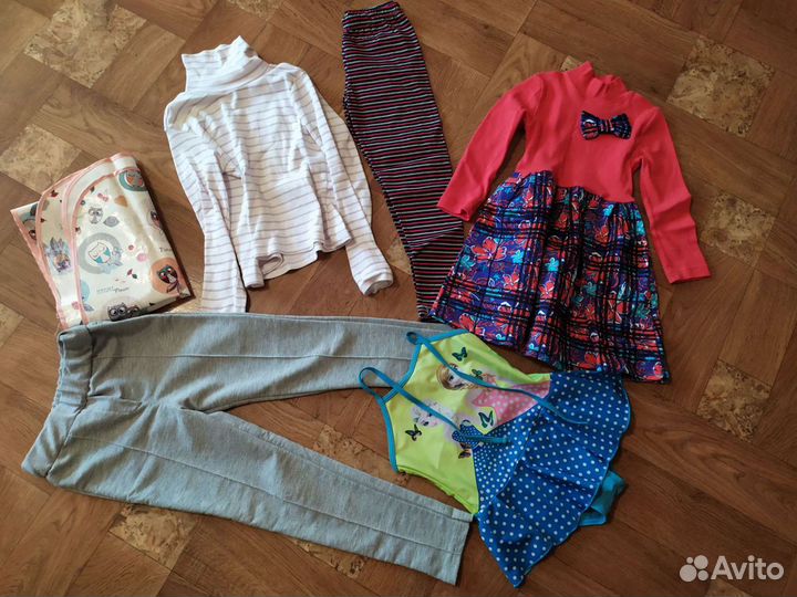 Вещи пакетом на девочку