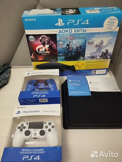 Sony PS4 slim 1тб игры