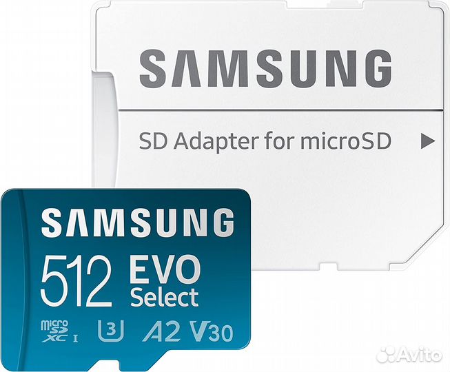 Новая USA samsung EVO Select Micro SD 512GB