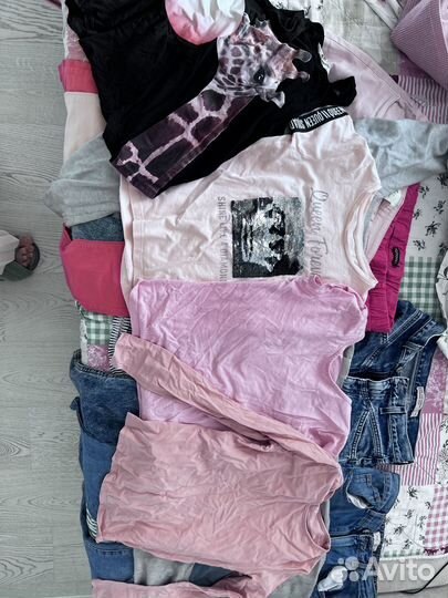 Детские вещи пакетом для девочек 7-11 лет