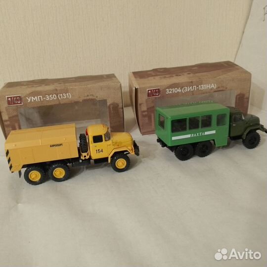 Модели СССР 1 43 ЗИЛ-131 (Умп-350,Вахта-32104)
