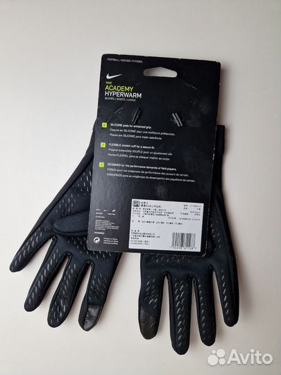 Перчатки футбольные Nike HyperWarm