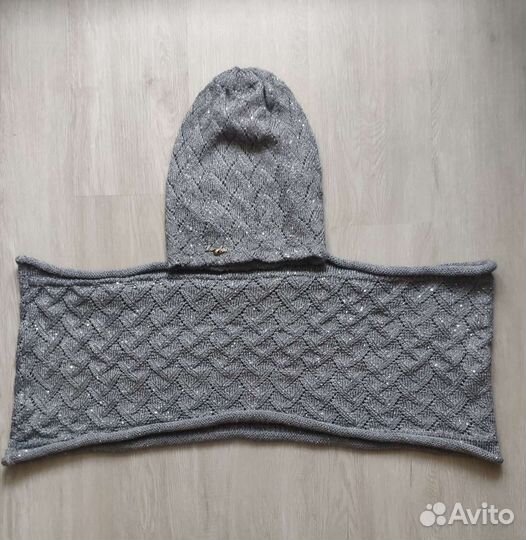 Шапка и шарф женские