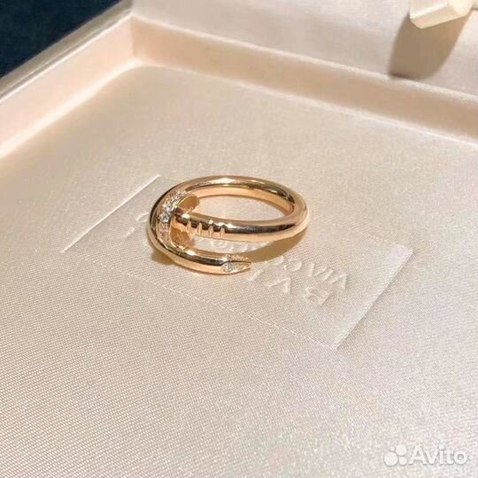 Кольцо Cartier Гвоздь золото 0,22ct