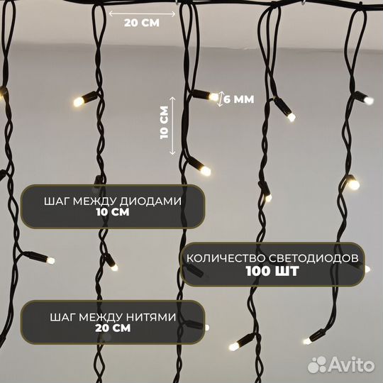 Бахрома новогодняя