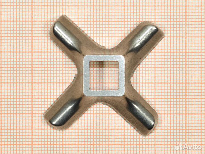 Нож для мясорубки Bosch, отверстие-квадрат 9 мм