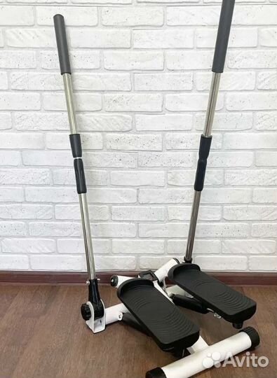 Тренажер степпер скандинавская ходьба с палками