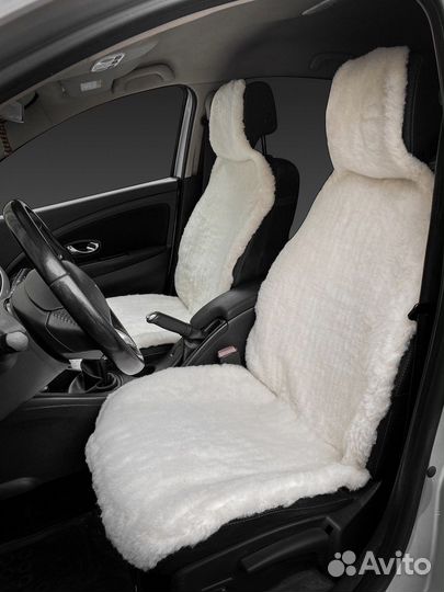 Меховые накидки на сидения