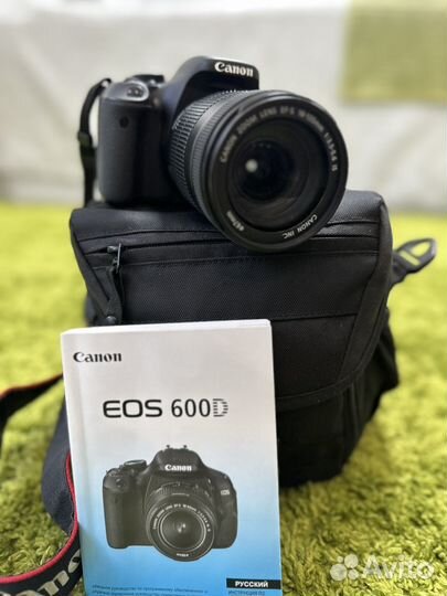 Зеркальный фотоаппарат canon eos 600d