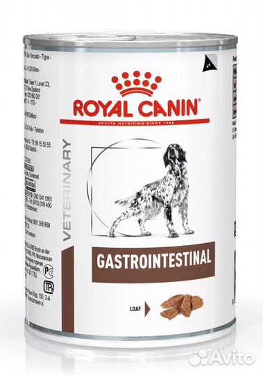 Royal canin Gastrointestinal Canine (консервы)