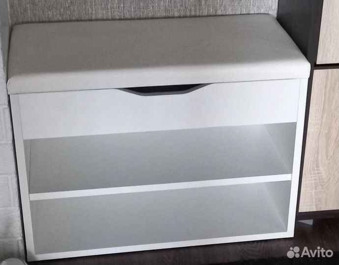 Обувница в прихожую с сиденьем