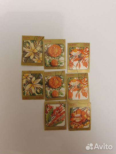 Марки Куба, Польша, Чехословакия, Болгария,сср