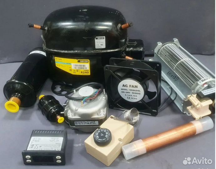 Запчасти для коммерческих холодильников и витрин