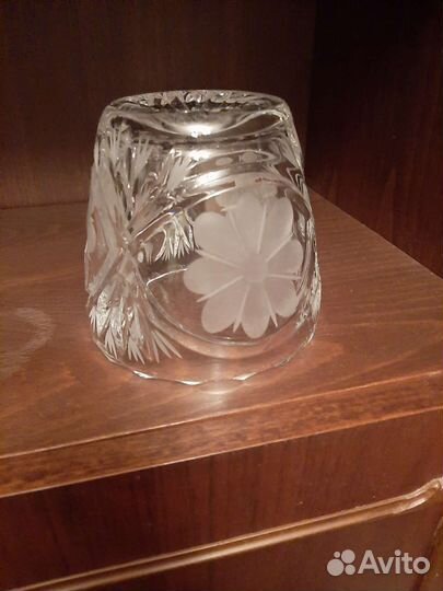 Ваза хрустальная времён СССР